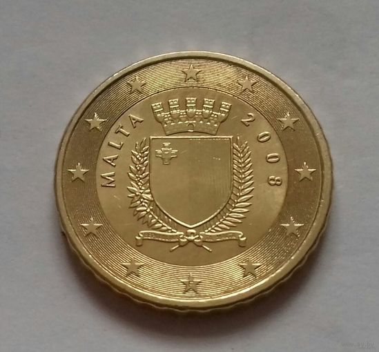 10 евроцентов, Мальта 2008 г.