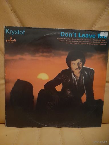 KRZYSZTOF KRAWCZYK  " DON'T LEAVE ME" LP POLAND PRONIT SX2305  EX