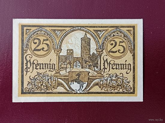 Германия 25 пфеннингов 1921