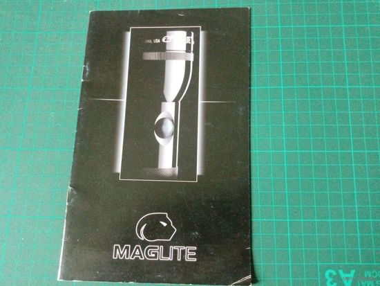 Реклама каталог фонарь Maglite. (начало нулевых)