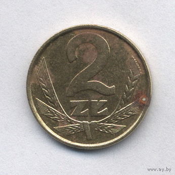 Польша, 2 злотых 1985 г.