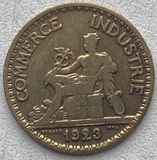 Франция 50 сантимов 1923 г.