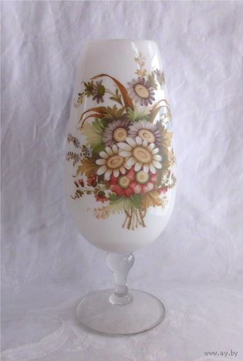 Ваза БОКАЛ 1,3 л Опаловое стекло