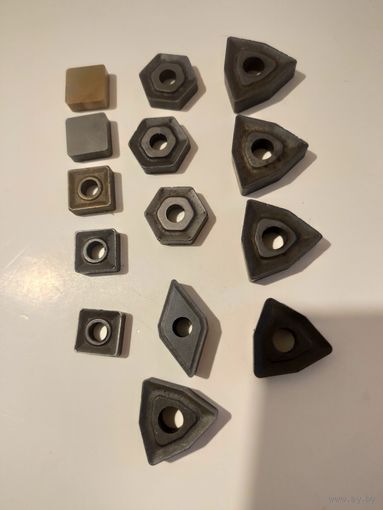 Сменные твердосплавные пластины 14 шт.