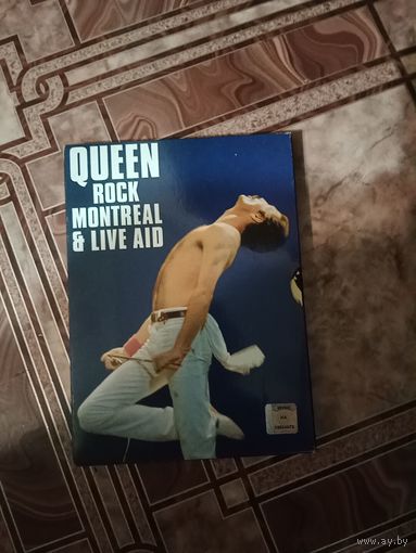 Queen rosk Montreal live aid 2 DVD диска