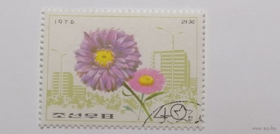 Корея 1976. Цветы