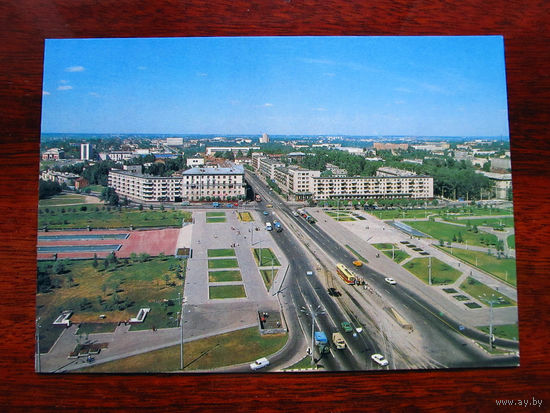С006-3263 Открытка Витебск Площадь Победы Фото Захарченко 1982 Чистая