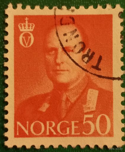 Норвегия 1958. Король Олав V