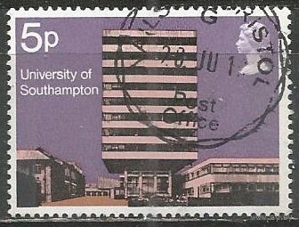 Британия. Университет Саутгемптон. 1971г. Mi#584.
