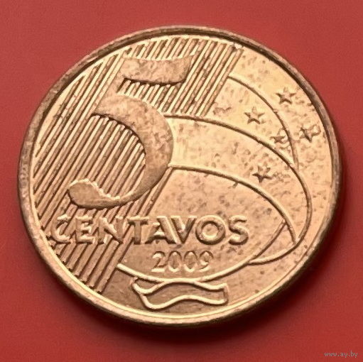 41-05 Бразилия 5 сентаво 2009 г.