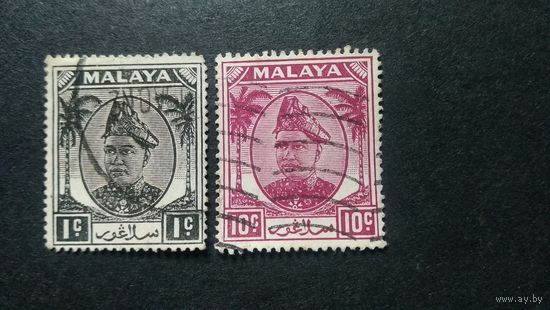 Малайя, Селангор\799фе\ 1949 год, Mi 53.61 Султан