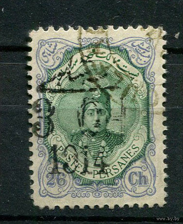 Персия (Иран) - 1911/1922 - Султан Ахмад-шах 26Ch - [Mi.317] - 1 марка. Гашеная.  (Лот 58Z)