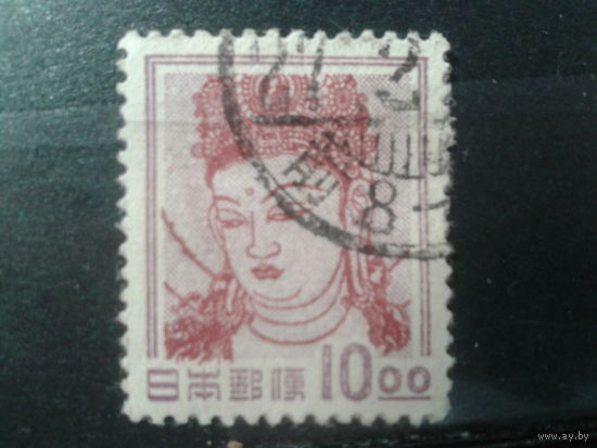 Япония, 1951. Стандарт. Богиня милосердия, фреска