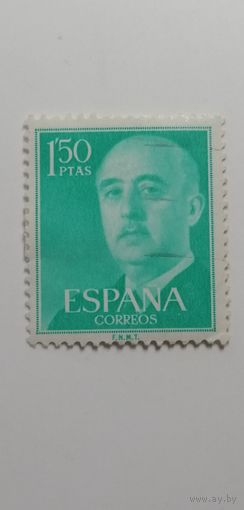 Испания 1956. Стандартный выпуск. Генерал Франко