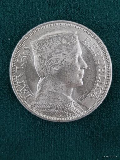 Латвия 5 лат 1931, с руля,без МЦ