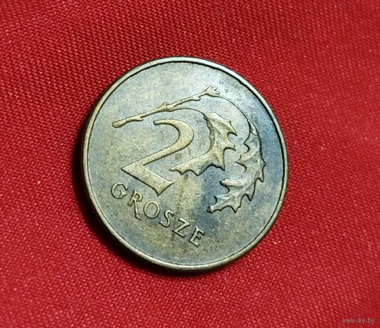 Польша 2 гроша 2010