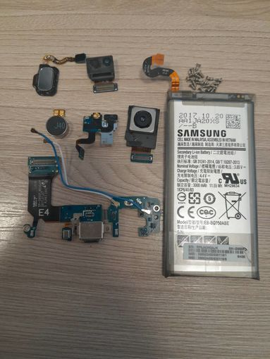 Детали и АКБ от мобильного телефона Samsung Galaxy S8 SM-G950FD