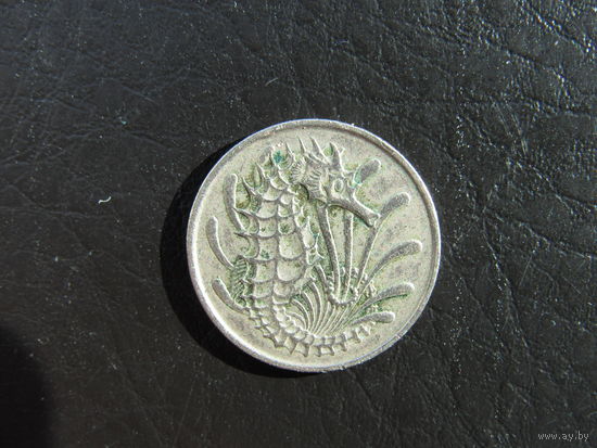 Сингапур 10 центов, 1971. С 20 копеек. Распродажа коллекции. Смотрите другие лоты.