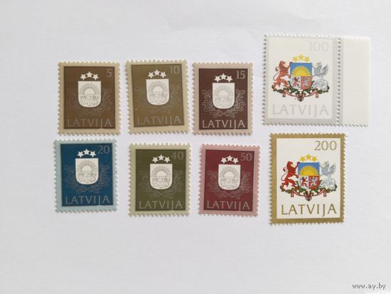 Распродажа Латвия  1991  8м (18 мих)