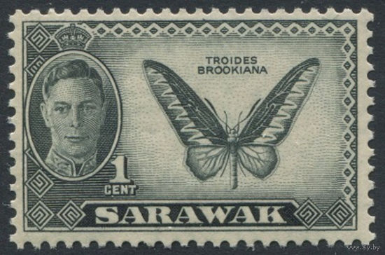 Саравак 1950** Бабочка, Георг VI