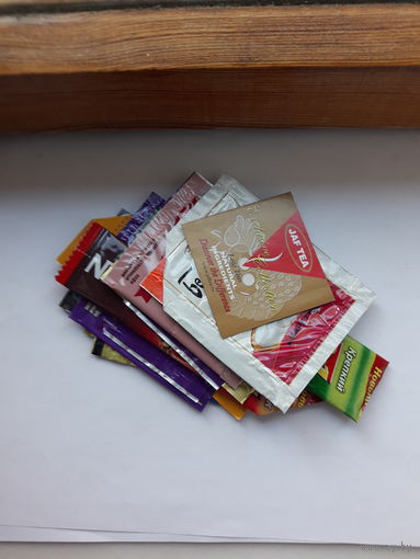 Пакетики от кофе