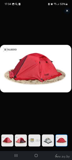 Тент и внутрянняя часть палатки Talberg Boyard Pro3 без каркаса