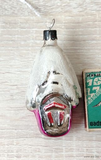 Ёлочная игрушка. Домик. Х-26.