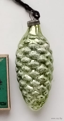 Ёлочная игрушка. Шишка. Э-67.