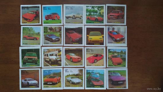 Вкладыши Bombibom. Бомбибом. Полная серия 1-60!!!