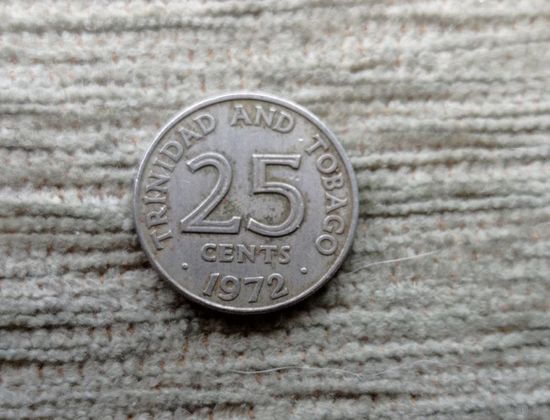 Werty71 Тринидад и Тобаго 25 центов 1972