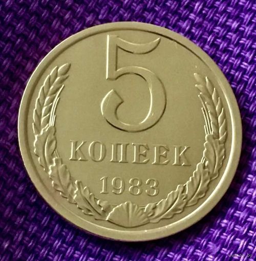 5 копеек 1983 года.