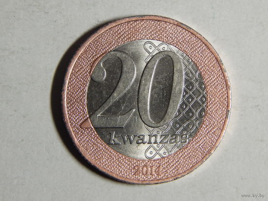Ангола 20 кванза 2014г UNC