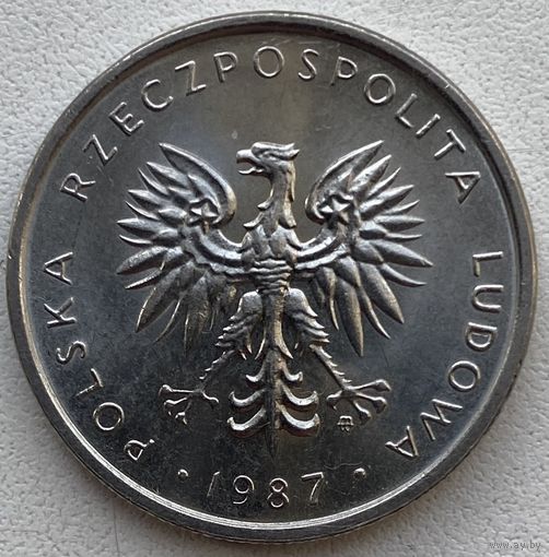 Польша 10 злотых 1987 г.
