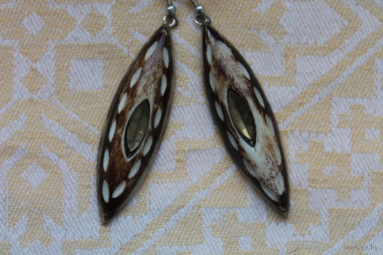 Серьги из Слоновой кости Индия