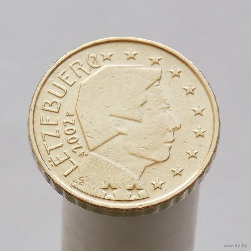 Люксембург 10 евроцентов 2002