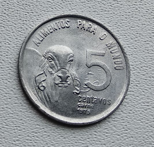 Бразилия 5 сентаво, 1975 ФАО - Зебу 3-14-52