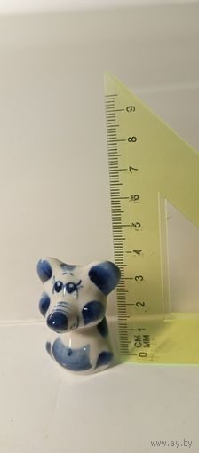 Статуэтка Мышка (ГЖЕЛЬ)