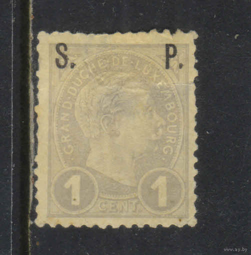 Люксембург Служебная 1895 Адольф Надп Стандарт #57*
