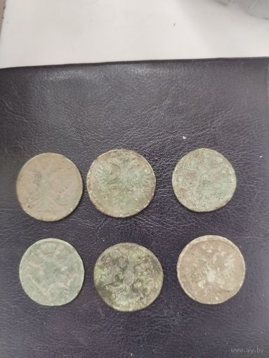 Монеты РИ деньга с рубля