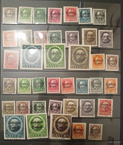 Бавария. 4 полных серии. Каталог 1500 евро