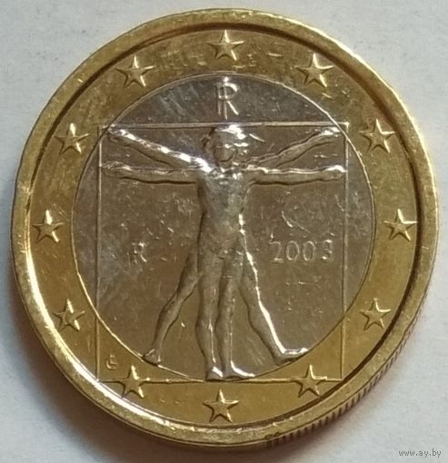Италия 1 евро 2003 г.