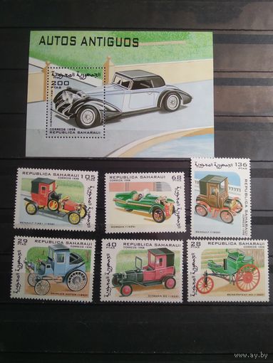 Сахара 1998 г. Автомобили.