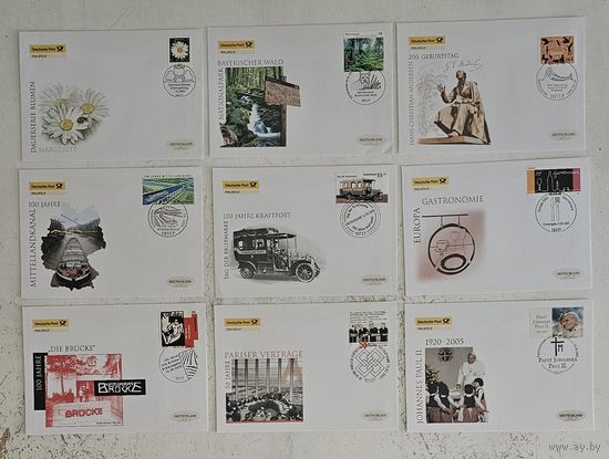 27.Pc. КПД Германия. 2004-2005 гг. 45 шт. Хорошее состояние.