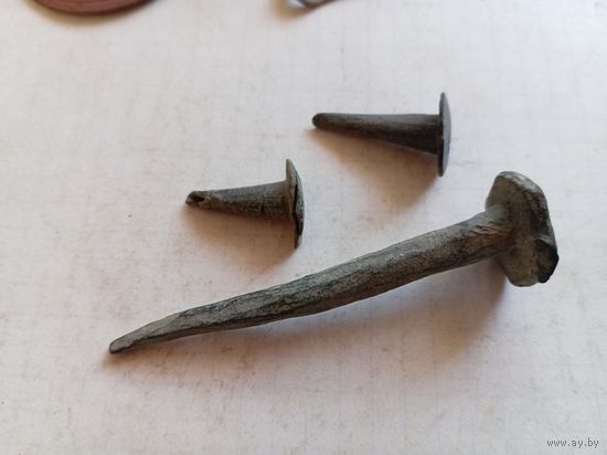 Гвозди латунь