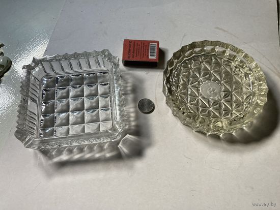 Новогодняя распродажа !Пара пепельниц одним лотом