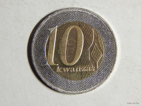 Ангола 10 кванза 2012г UNC