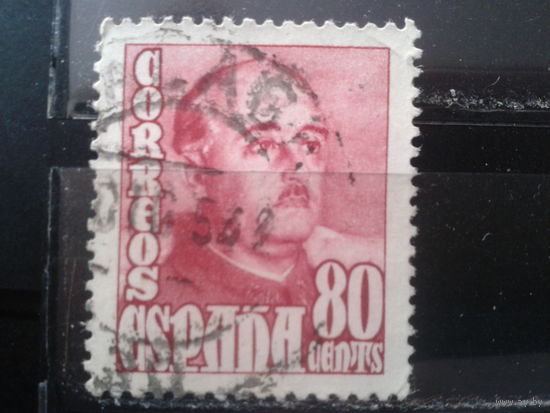Испания 1954 Генерал Франко