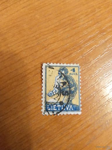 1922 Литва Мих 124 сеятель (3-6)