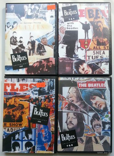 4DVD The Beatles Anthology 1&2,  3&4, 5&6, 7&8 (2003)