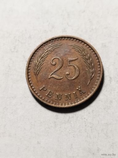Финляндия 25 пенни 1942